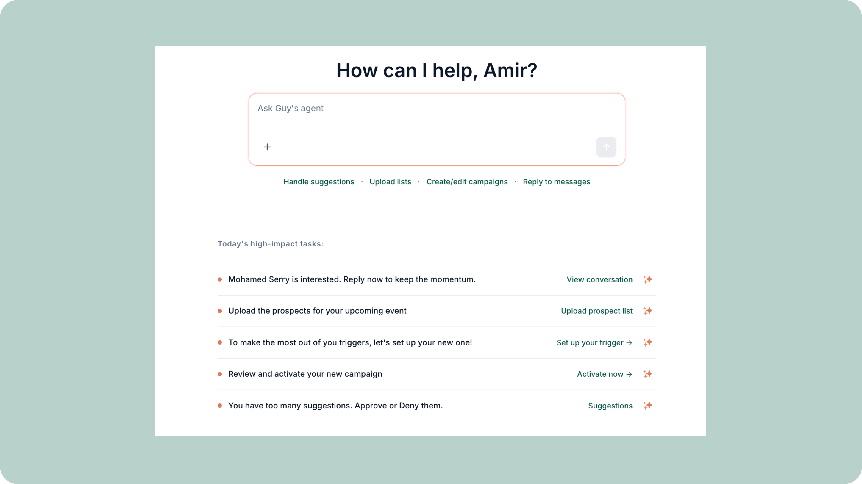 A smarter home page