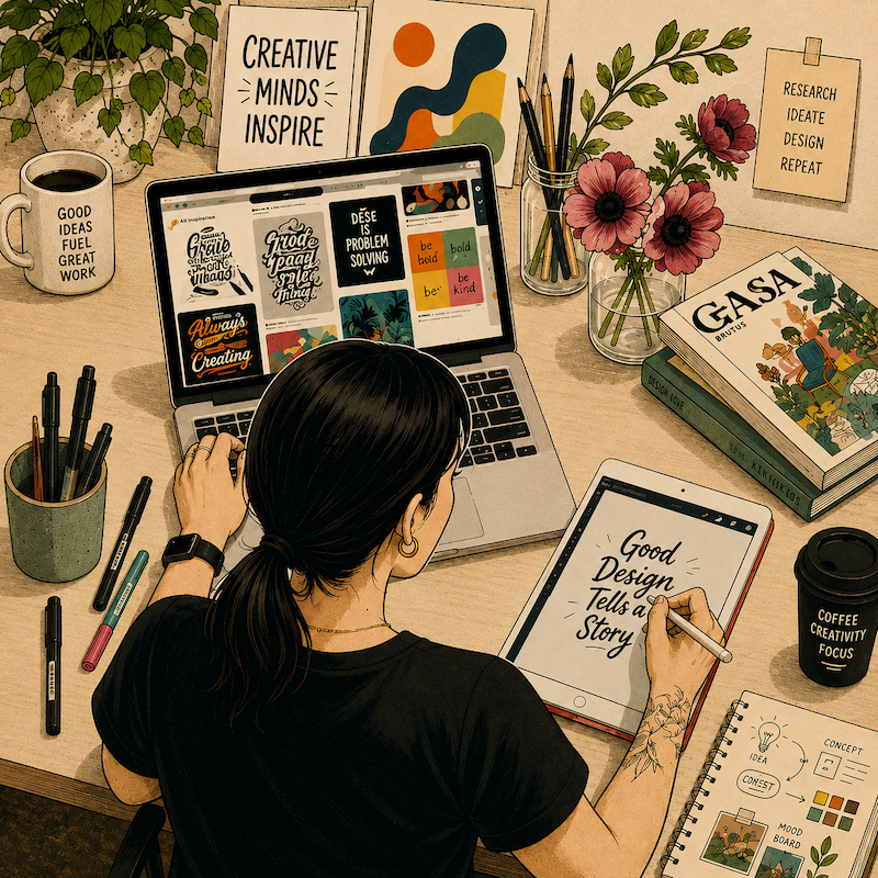 Creative and design virtual assistants