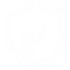 Shield icon with a checkmark symbol representing protection or security.