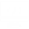 Icon of a person seated at a table, using a laptop computer.