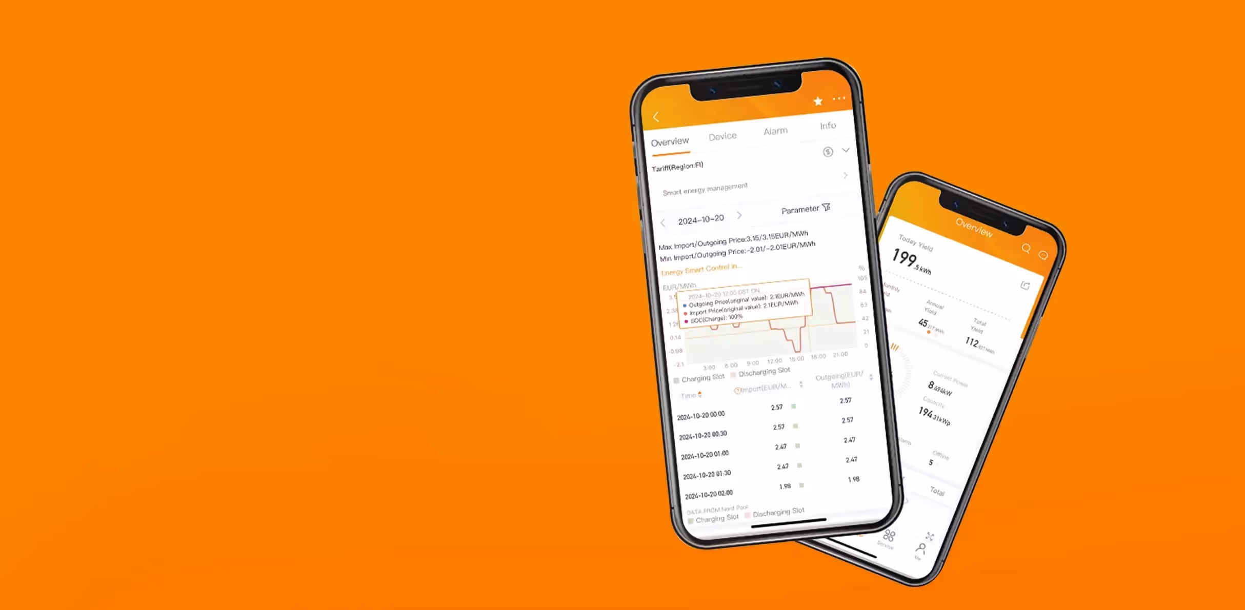Aurinkotekniikan asentajat asentamassa aurinkopaneelija harjakatolle