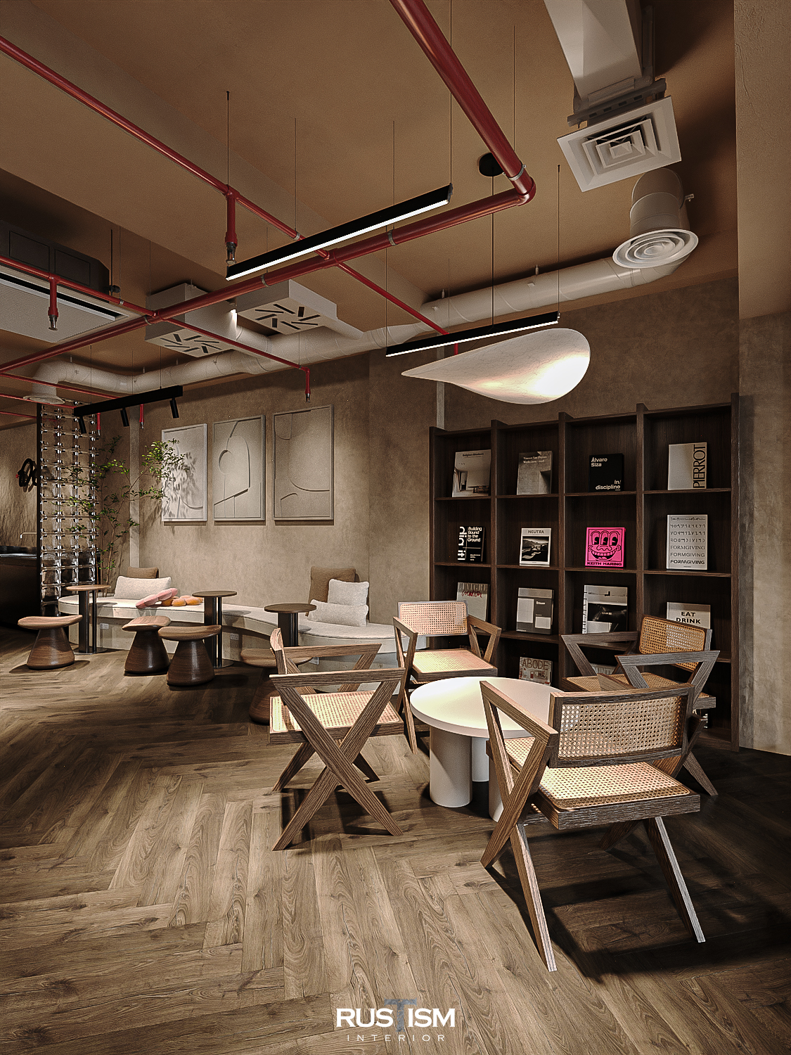 Dot Cafe - Dự án Rustism Interior - Đơn vị chuyên Thiết kế & thi công ...