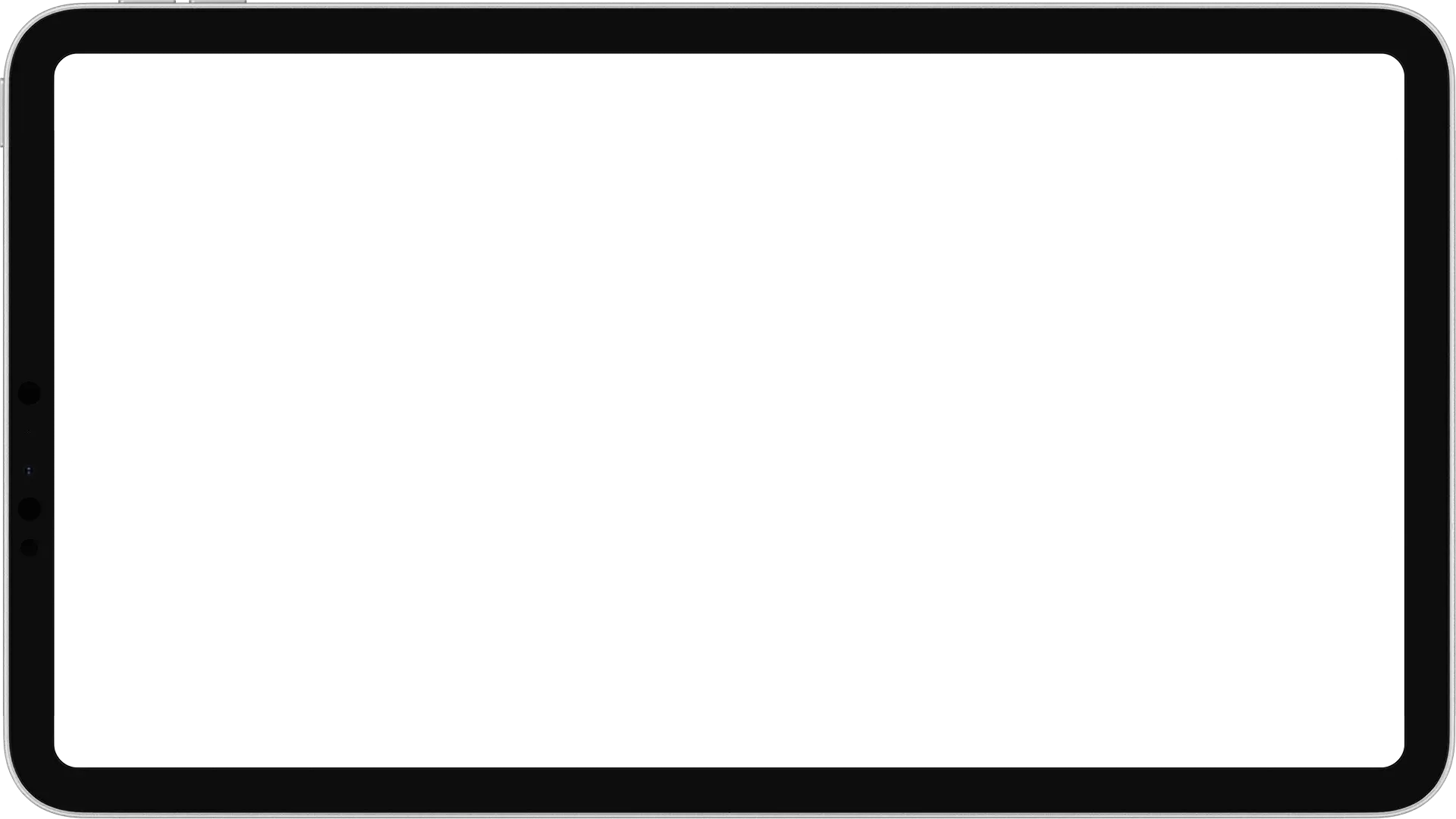 Tablet Mockup Frame.