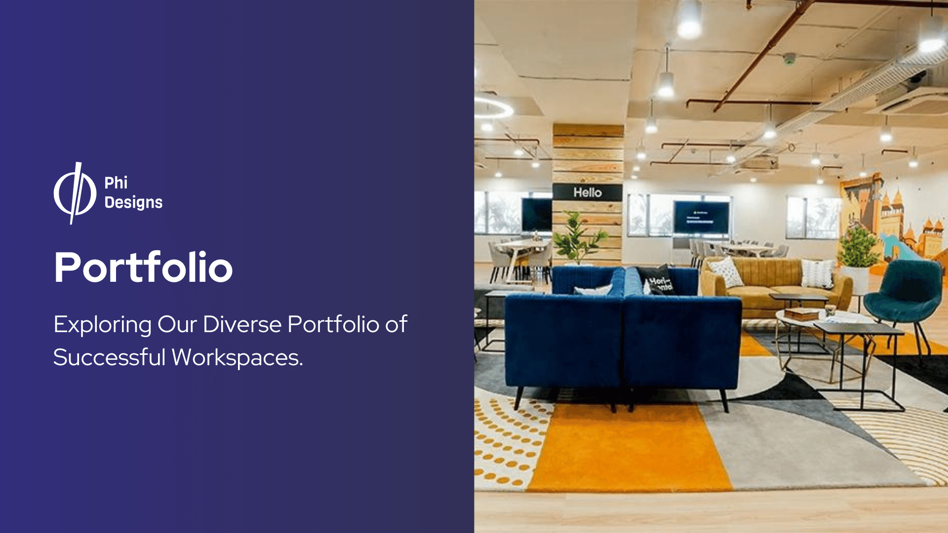 PhiDesigns Portfolio - Innovative Design for Office Interior