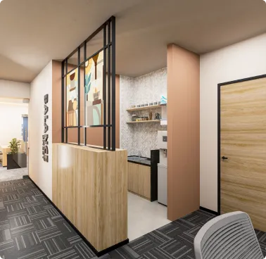Horizontal’s Interactive Office Lounge Area Designed by Phi Designs