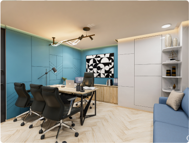 Horizontal’s Iconic Office Conference Room Designed by Phi Designs