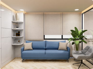 Horizontal’s Formal Office Meeting Room Designed by Phi Designs