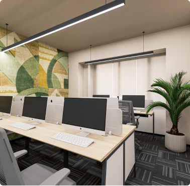 Horizontal’s Bright Office Meeting Room Designed by Phi Designs