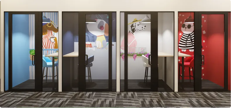 Horizontal’s Inviting Office Reception Area Designed by Phi Designs