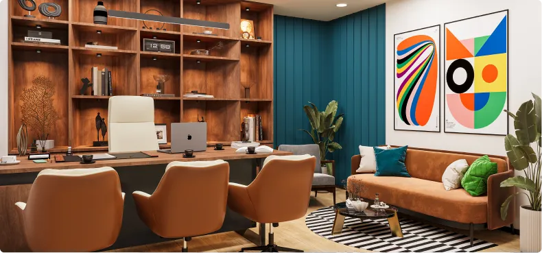 Horizontal’s Stylish Office Flexi Desk Designed by Phi Designs