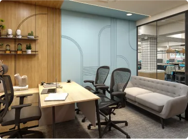 Horizontal’s Formal Office Meeting Room Designed by Phi Designs