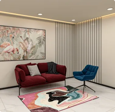 Horizontal’s Interactive Office Lounge Area Designed by Phi Designs