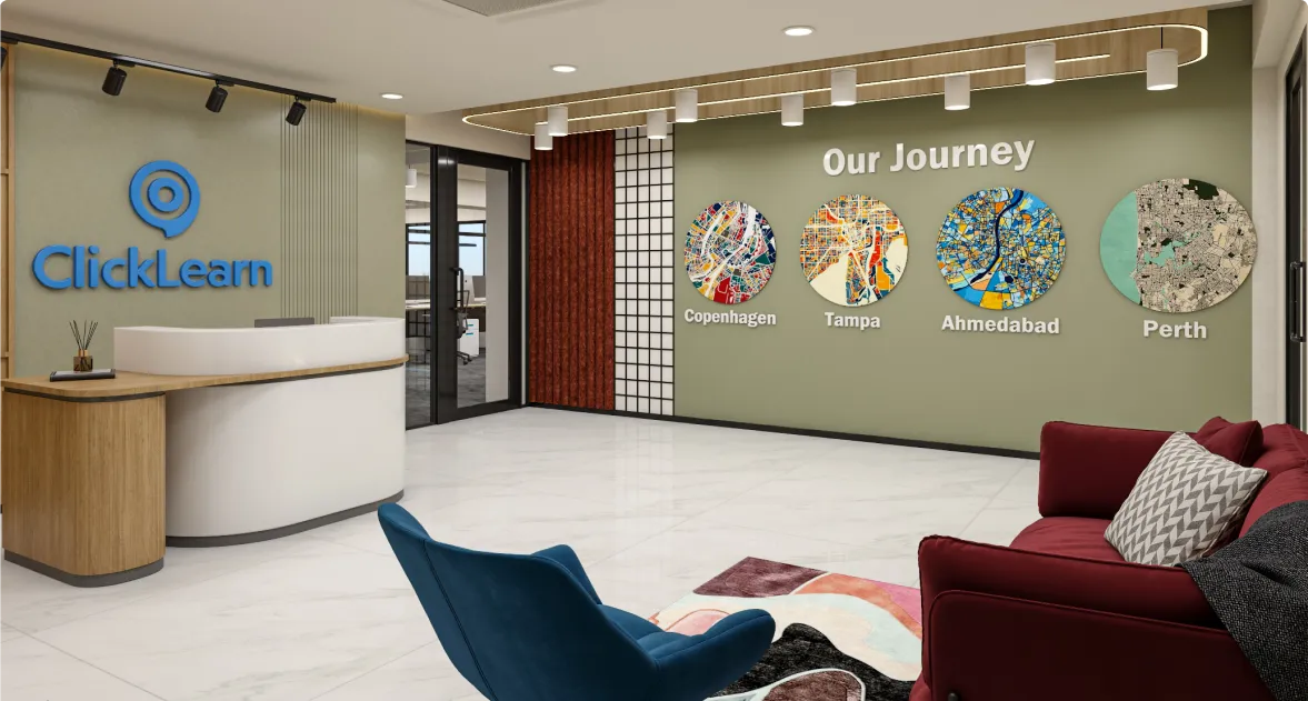 Horizontal’s Welcoming Office Reception Area Designed by Phi Designs