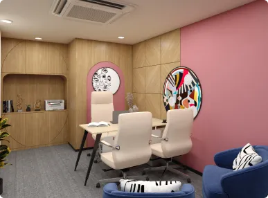 Horizontal’s Formal Office Meeting Room Designed by Phi Designs