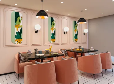 Horizontal’s Formal Office Meeting Room Designed by Phi Designs