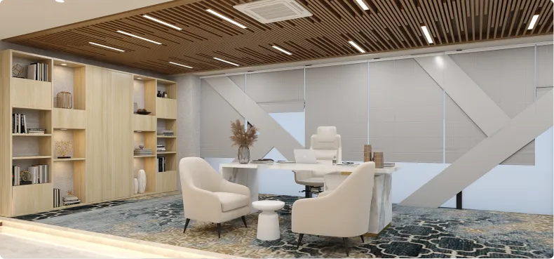 Horizontal’s Stylish Office Flexi Desk Designed by Phi Designs