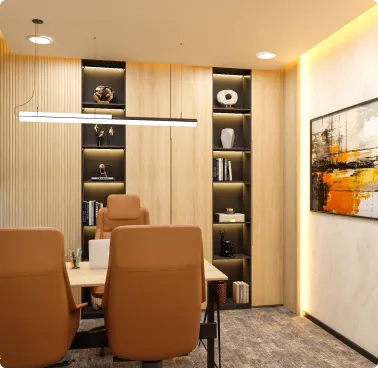 Horizontal’s Bright Office Meeting Room Designed by Phi Designs