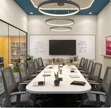 Horizontal’s Bright Office Meeting Room Designed by Phi Designs