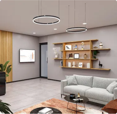 Horizontal’s Interactive Office Lounge Area Designed by Phi Designs