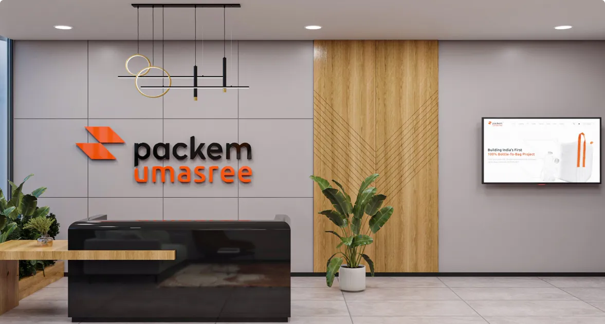 Horizontal’s Welcoming Office Reception Area Designed by Phi Designs