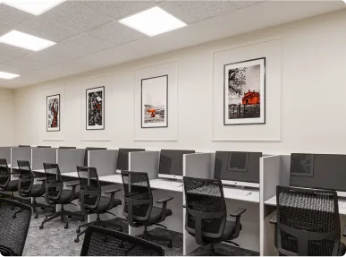 Horizontal’s Formal Office Meeting Room Designed by Phi Designs
