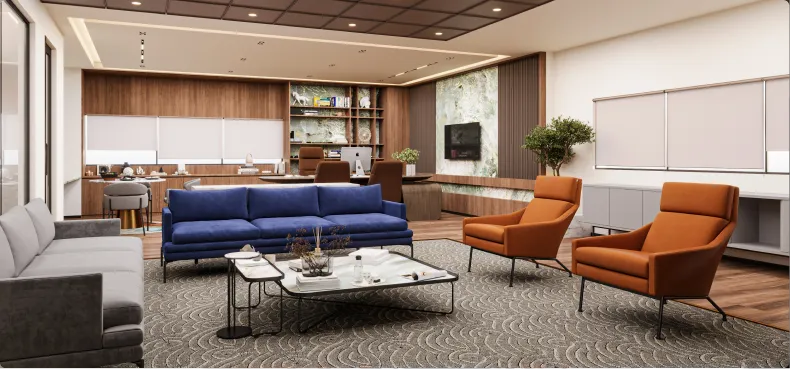 Horizontal’s Stylish Office Flexi Desk Designed by Phi Designs