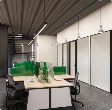 Horizontal’s Bright Office Meeting Room Designed by Phi Designs