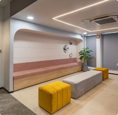 Horizontal’s Interactive Office Lounge Area Designed by Phi Designs
