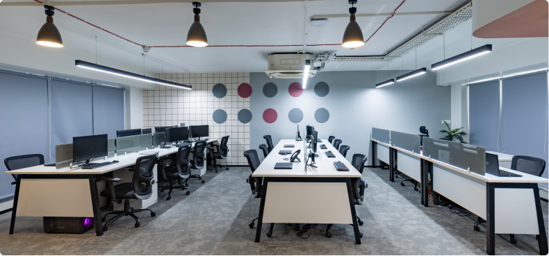 Horizontal’s Inviting Office Reception Area Designed by Phi Designs