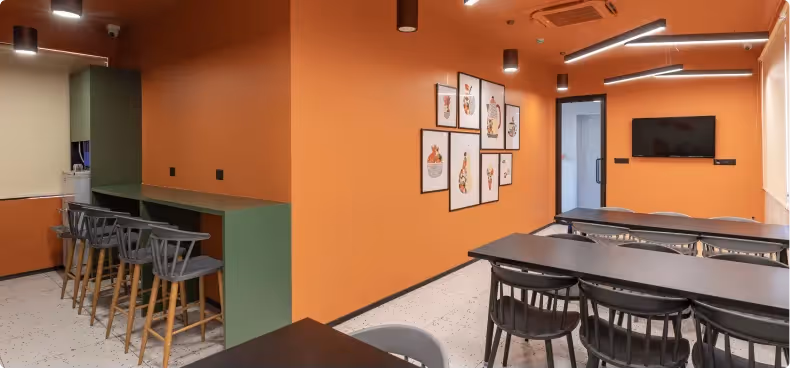 Horizontal’s Inviting Office Reception Area Designed by Phi Designs