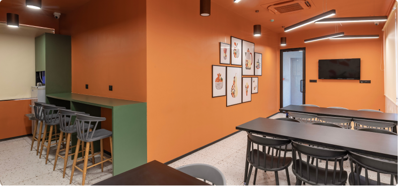 Horizontal’s Inviting Office Reception Area Designed by Phi Designs