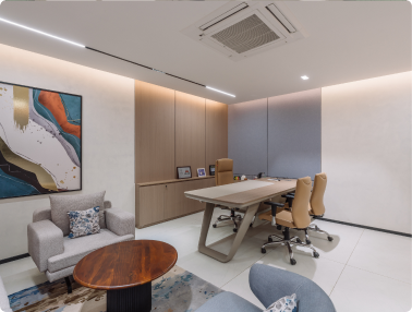 Soho Dragon’s Inviting Office Lounge Area Designed by Phi Designs