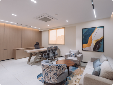 Soho Dragon’s Inviting Office Lounge Area Designed by Phi Designs