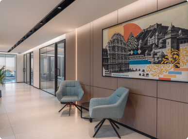 Soho Dragon’s Pinnacle Office Conference Room Designed by Phi Designs