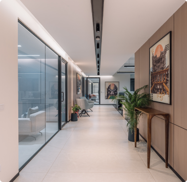 Soho Dragon’s Elite Office Reception Area Designed by Phi Designs