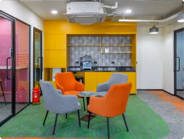 Soho Dragon’s Inviting Office Lounge Area Designed by Phi Designs