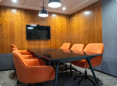 Horizontal’s Formal Office Meeting Room Designed by Phi Designs