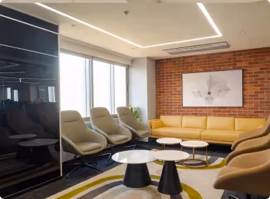 Horizontal’s Formal Office Meeting Room Designed by Phi Designs