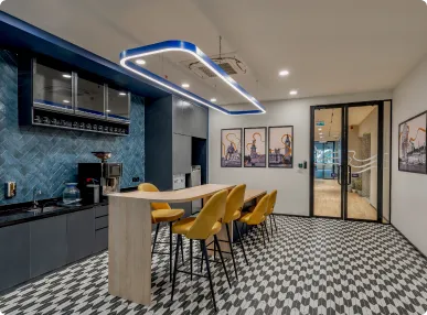 Compact Office Phone Booth Designed by Phi Designs Office Interior Designers.