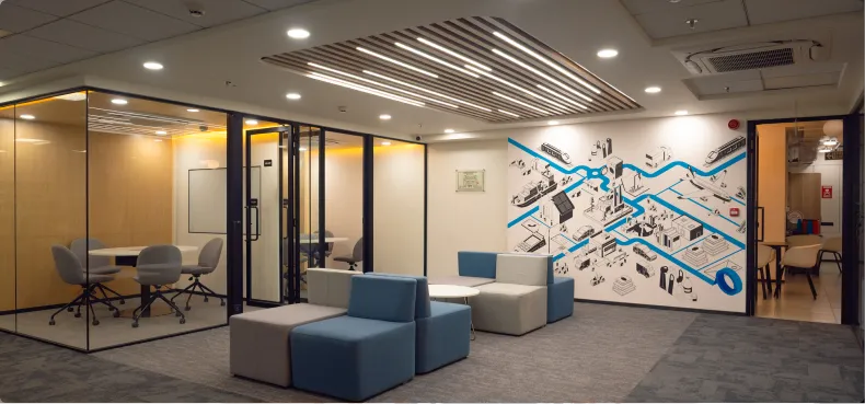 Horizontal’s Stylish Office Flexi Desk Designed by Phi Designs