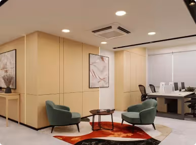 Soho Dragon’s Pinnacle Office Conference Room Designed by Phi Designs