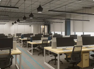 Soho Dragon’s Pinnacle Office Conference Room Designed by Phi Designs