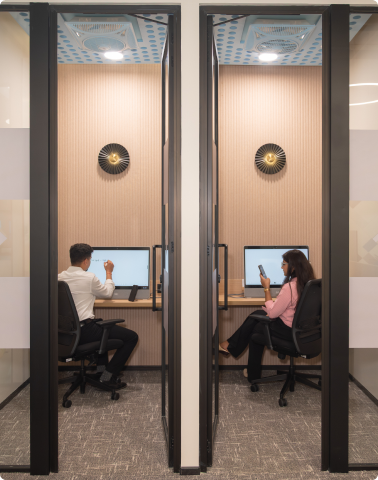 Horizontal’s Bright Office Meeting Room Designed by Phi Designs