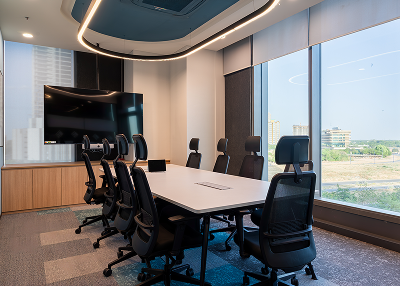 Horizontal’s Courlful Office Dining area Designed by Phi Designs