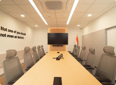 Horizontal’s Courlful Office Dining area Designed by Phi Designs