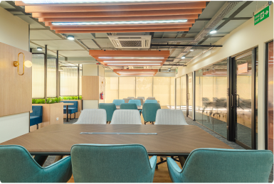 Horizontal’s Formal Office Meeting Room Designed by Phi Designs
