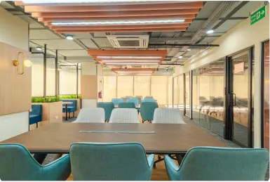 Horizontal’s Formal Office Meeting Room Designed by Phi Designs