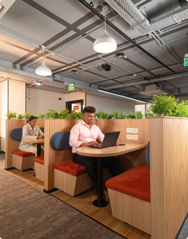 Horizontal’s Interactive Office Lounge Area Designed by Phi Designs