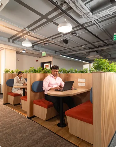 Horizontal’s Interactive Office Lounge Area Designed by Phi Designs