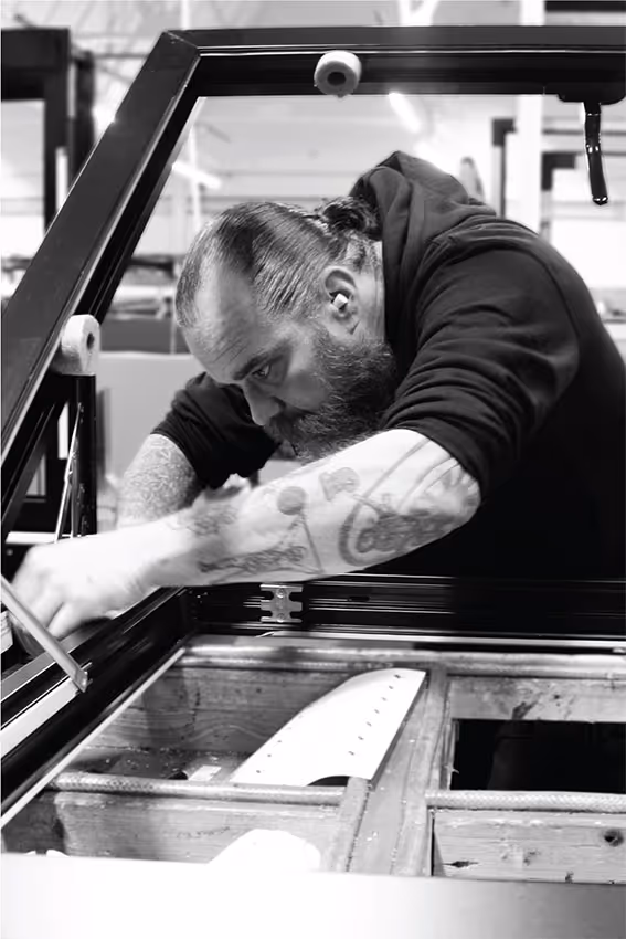 Skilled factory worker
